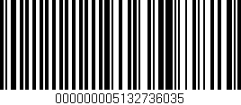 Código de barras (EAN, GTIN, SKU, ISBN): '000000005132736035'