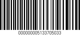 Código de barras (EAN, GTIN, SKU, ISBN): '000000005133705033'