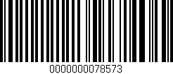 Código de barras (EAN, GTIN, SKU, ISBN): '0000000078573'