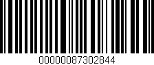 Código de barras (EAN, GTIN, SKU, ISBN): '00000087302844'