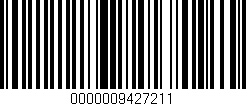 Código de barras (EAN, GTIN, SKU, ISBN): '0000009427211'