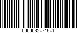 Código de barras (EAN, GTIN, SKU, ISBN): '0000082471941'
