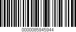 Código de barras (EAN, GTIN, SKU, ISBN): '0000085945944'