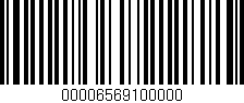 Código de barras (EAN, GTIN, SKU, ISBN): '00006569100000'