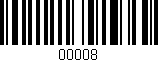 Código de barras (EAN, GTIN, SKU, ISBN): '00008'