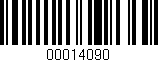 Código de barras (EAN, GTIN, SKU, ISBN): '00014090'