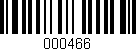 Código de barras (EAN, GTIN, SKU, ISBN): '000466'