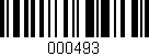 Código de barras (EAN, GTIN, SKU, ISBN): '000493'