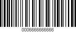 Código de barras (EAN, GTIN, SKU, ISBN): '0006666666666'
