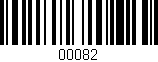 Código de barras (EAN, GTIN, SKU, ISBN): '00082'