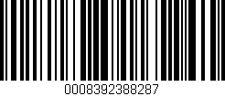 Código de barras (EAN, GTIN, SKU, ISBN): '0008392388287'