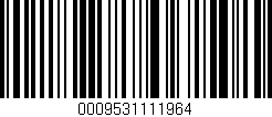 Código de barras (EAN, GTIN, SKU, ISBN): '0009531111964'
