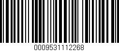 Código de barras (EAN, GTIN, SKU, ISBN): '0009531112268'