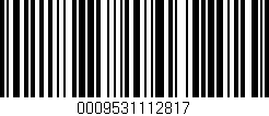 Código de barras (EAN, GTIN, SKU, ISBN): '0009531112817'