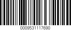 Código de barras (EAN, GTIN, SKU, ISBN): '0009531117690'