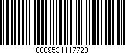Código de barras (EAN, GTIN, SKU, ISBN): '0009531117720'