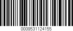 Código de barras (EAN, GTIN, SKU, ISBN): '0009531124155'