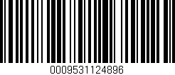 Código de barras (EAN, GTIN, SKU, ISBN): '0009531124896'
