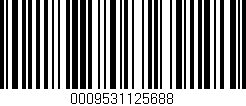 Código de barras (EAN, GTIN, SKU, ISBN): '0009531125688'