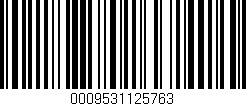 Código de barras (EAN, GTIN, SKU, ISBN): '0009531125763'