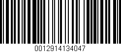 Código de barras (EAN, GTIN, SKU, ISBN): '0012914134047'