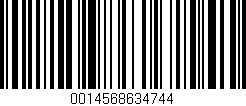 Código de barras (EAN, GTIN, SKU, ISBN): '0014568634744'