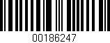 Código de barras (EAN, GTIN, SKU, ISBN): '00186247'