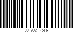 Código de barras (EAN, GTIN, SKU, ISBN): '001902|Rosa'