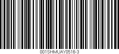 Código de barras (EAN, GTIN, SKU, ISBN): '001SHMUAY0516-3'