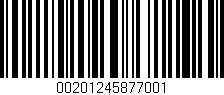 Código de barras (EAN, GTIN, SKU, ISBN): '00201245877001'