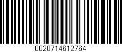 Código de barras (EAN, GTIN, SKU, ISBN): '0020714612764'