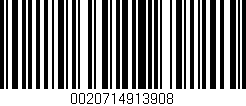 Código de barras (EAN, GTIN, SKU, ISBN): '0020714913908'