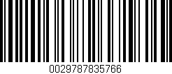 Código de barras (EAN, GTIN, SKU, ISBN): '0029787835766'