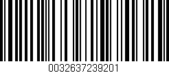 Código de barras (EAN, GTIN, SKU, ISBN): '0032637239201'