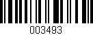 Código de barras (EAN, GTIN, SKU, ISBN): '003493'