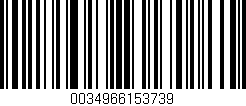 Código de barras (EAN, GTIN, SKU, ISBN): '0034966153739'