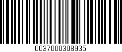 Código de barras (EAN, GTIN, SKU, ISBN): '0037000308935'