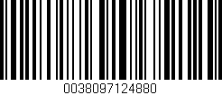 Código de barras (EAN, GTIN, SKU, ISBN): '0038097124880'