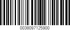 Código de barras (EAN, GTIN, SKU, ISBN): '0038097125900'