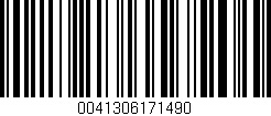 Código de barras (EAN, GTIN, SKU, ISBN): '0041306171490'