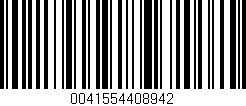 Código de barras (EAN, GTIN, SKU, ISBN): '0041554408942'