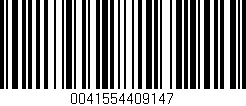 Código de barras (EAN, GTIN, SKU, ISBN): '0041554409147'