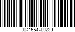 Código de barras (EAN, GTIN, SKU, ISBN): '0041554409239'