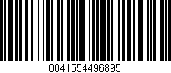 Código de barras (EAN, GTIN, SKU, ISBN): '0041554496895'