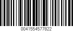 Código de barras (EAN, GTIN, SKU, ISBN): '0041554577822'