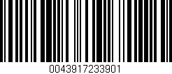 Código de barras (EAN, GTIN, SKU, ISBN): '0043917233901'