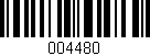 Código de barras (EAN, GTIN, SKU, ISBN): '004480'