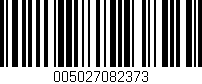 Código de barras (EAN, GTIN, SKU, ISBN): '005027082373'