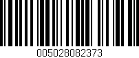 Código de barras (EAN, GTIN, SKU, ISBN): '005028082373'