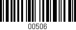 Código de barras (EAN, GTIN, SKU, ISBN): '00506'